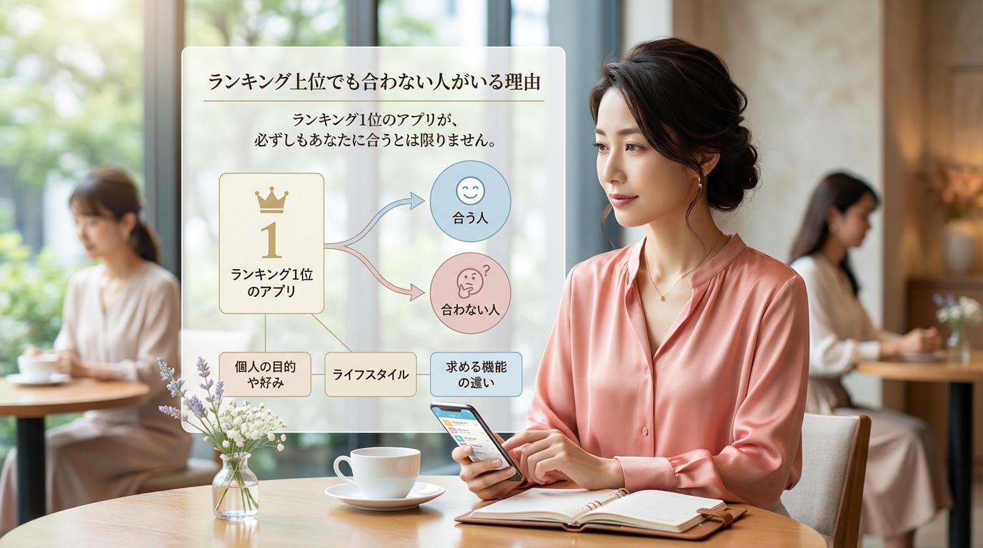 ランキング上位でも合わない人がいる理由